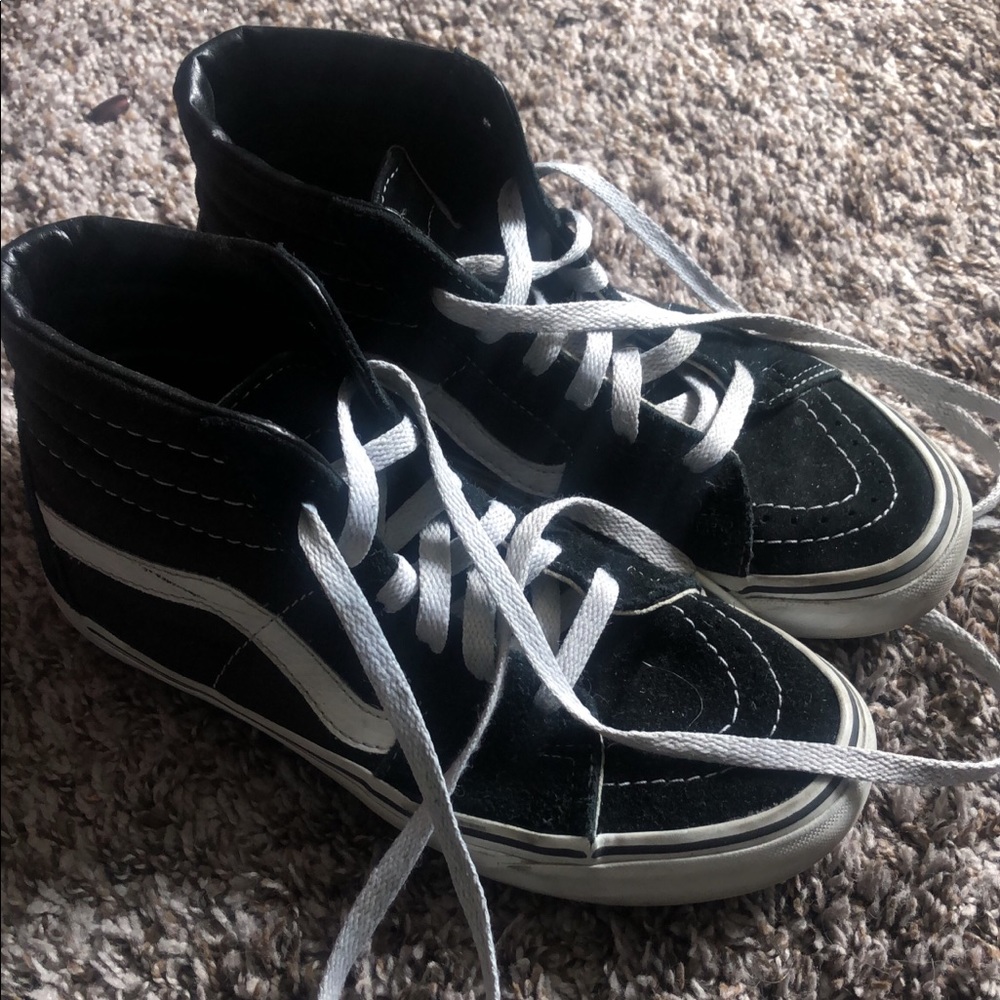 Sk8 high vans. Men’s 4.5 womens 6.5